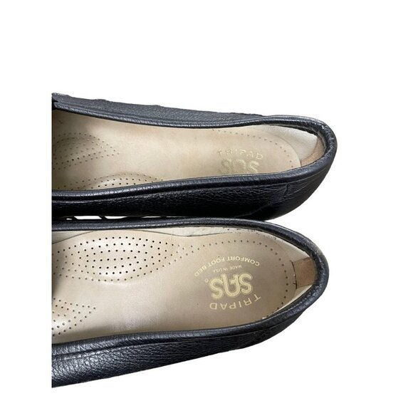 Women's SAS Simplify Moccasin Loafer Black Color Leather US 11 - Picture 4 of 7